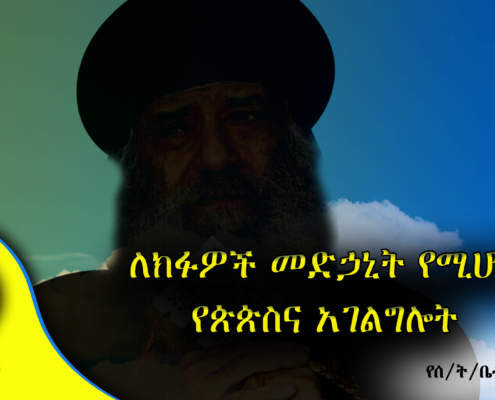 ለክፉዎች መድኃኒት የሚሆን የጵጵስና አገልግሎት